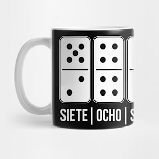 siete ocho siete Mug